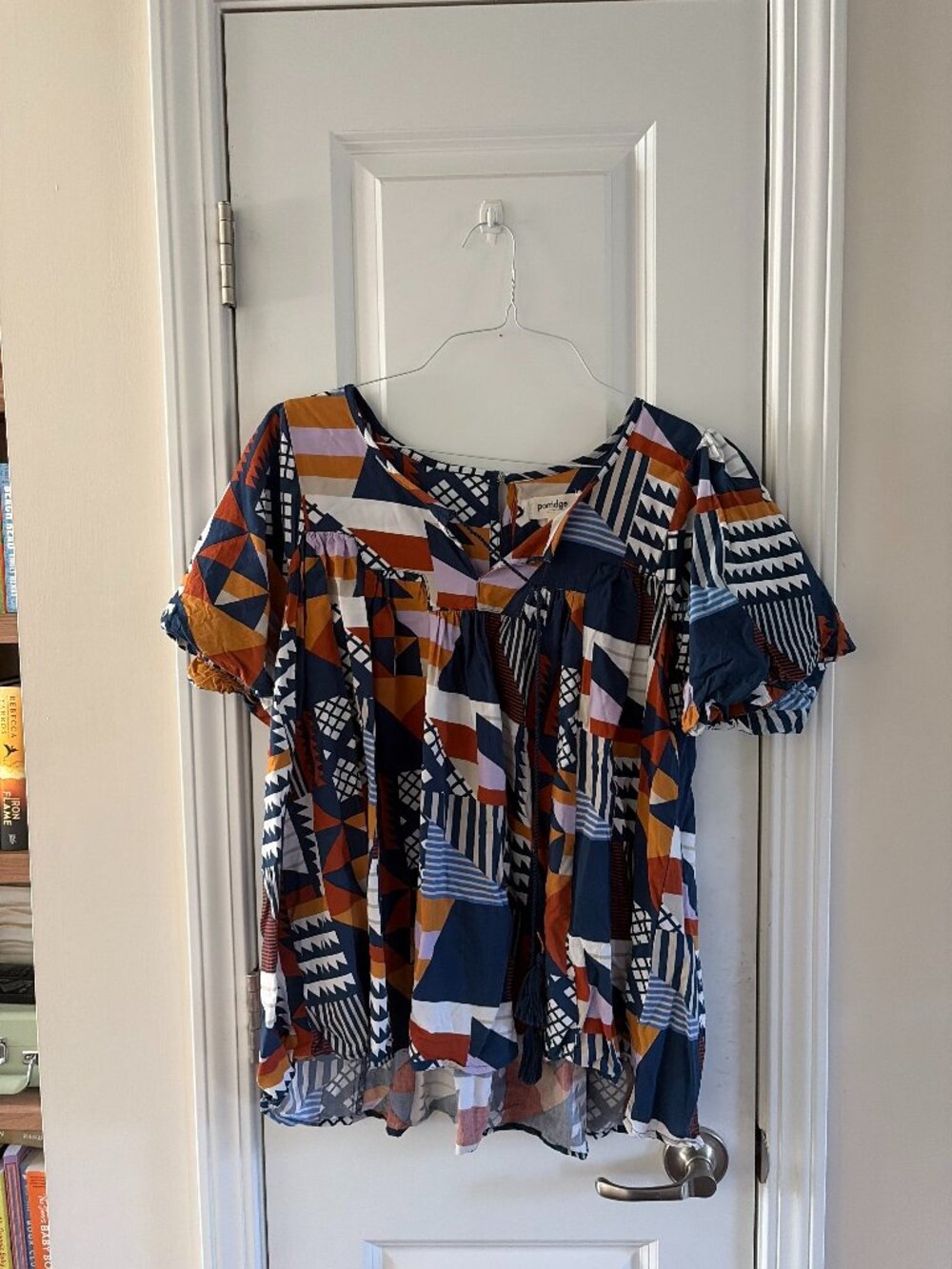Anthropologie Colorful Blouse
